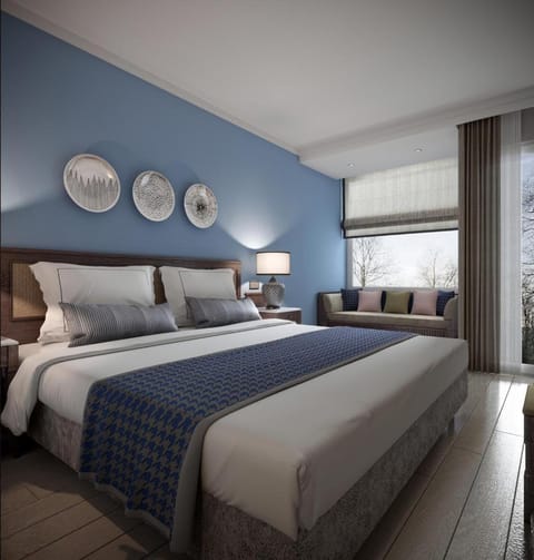 Photo of the whole room, Decorative detail, Bedroom