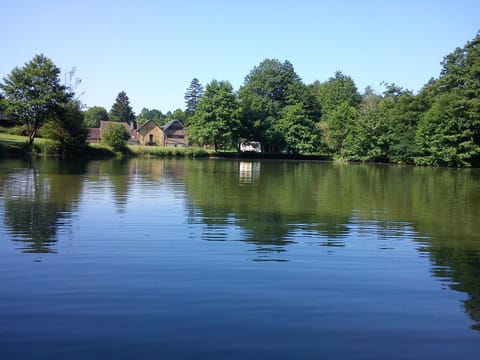 Day, Natural landscape, Lake view