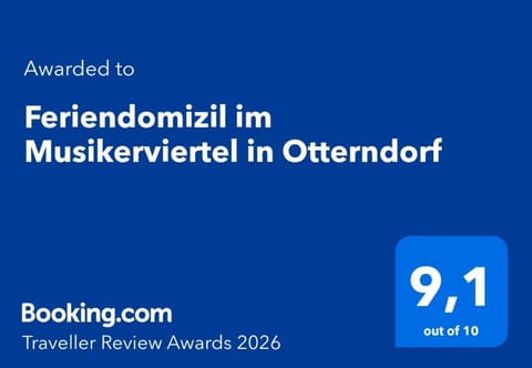 Feriendomizil im Musikerviertel in Otterndorf House in Otterndorf