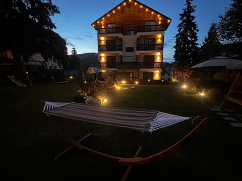 Property building, Patio, Night, sunbed