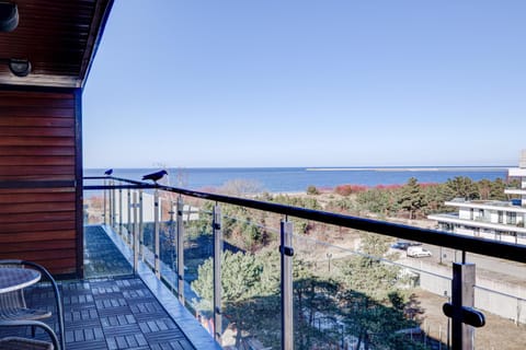 View (from property/room), Balcony/Terrace, Sea view