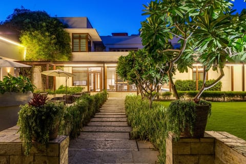 Property building, Garden view