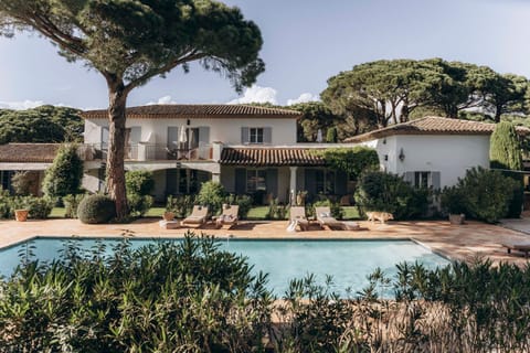 Natural landscape, Garden, Garden view, Pool view, Swimming pool, sunbed