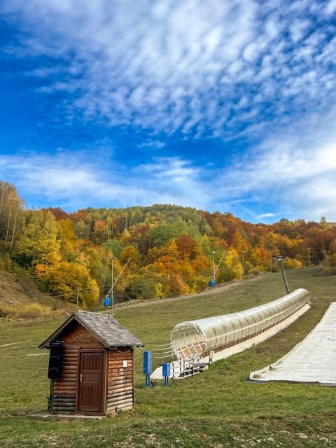 Property building, Natural landscape, Autumn, On site, Time of day, Location, Sunrise