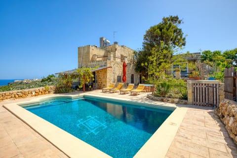 Natural landscape, Sea view, Swimming pool, sunbed