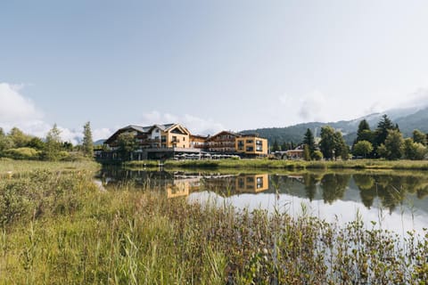 Property building, Natural landscape, Lake view