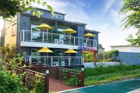 Property building, Off site, Day, Summer