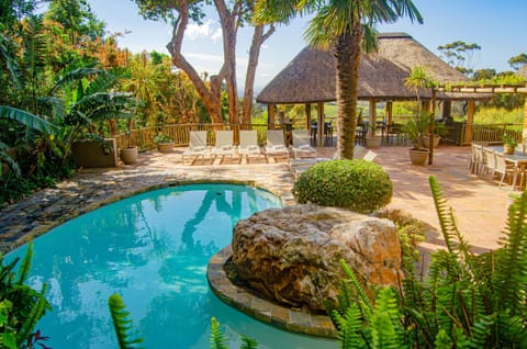 Natural landscape, Garden, Mountain view, Pool view, Swimming pool, sunbed