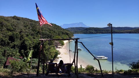 Beach, Mountain view, Sea view