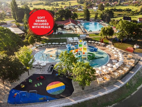 Natural landscape, Children play ground, Swimming pool, sunbed