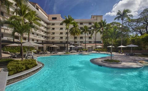 Property building, Pool view, Swimming pool, Swimming pool