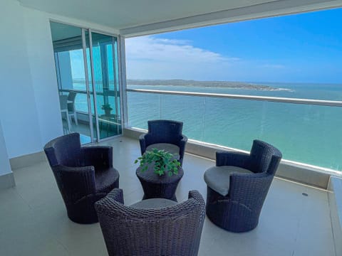 Natural landscape, Balcony/Terrace, Sea view