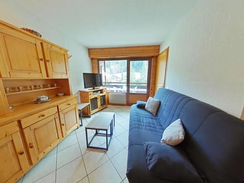 Appartement cosy 2 pièces, 6 couchages, animaux acceptés, casier à skis, centre proche - FR-1-241-193 Apartment in Le Grand-Bornand