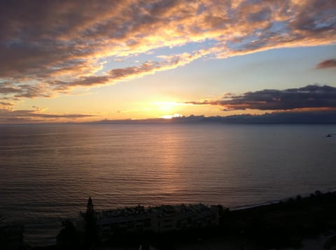 Autumn, Sea view, Sunset