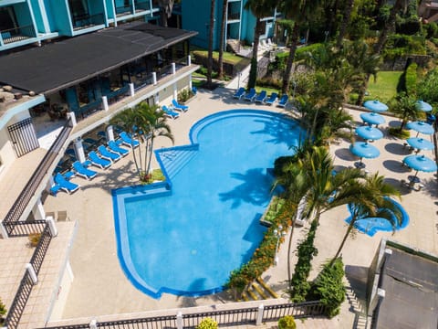 Bird's eye view, Swimming pool