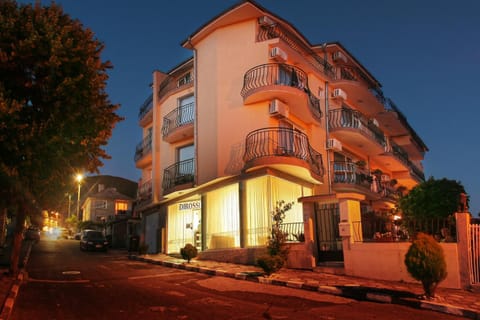 Property building, Sunset