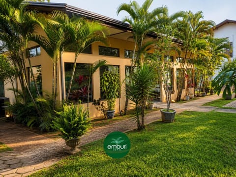 Property building, Garden view