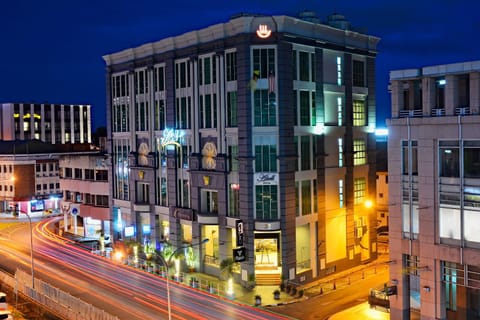 Property building, Night