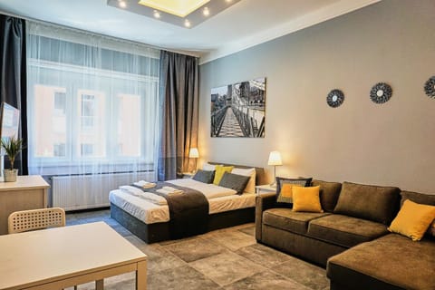 Living room, Bedroom