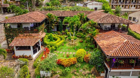 Property building, Garden