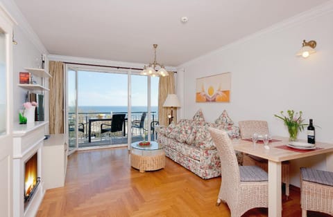 Living room, Dining area, flat iron