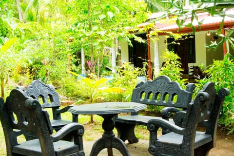 Patio, Spring, Day, Dining area, Garden view