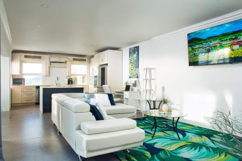 Kitchen or kitchenette, Living room