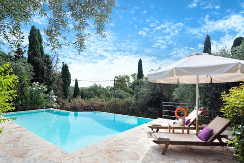 Garden, Swimming pool, sunbed