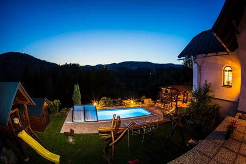 Children play ground, Garden, Swimming pool, Swimming pool
