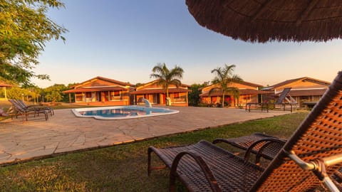 Patio, Swimming pool, Sunrise