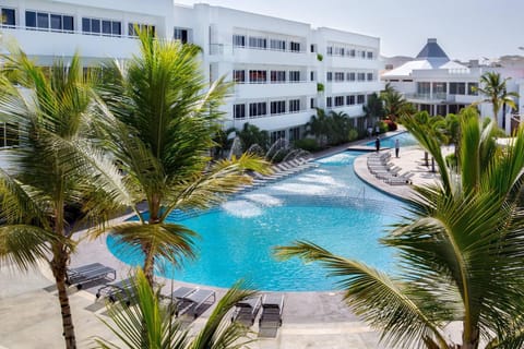 Property building, Pool view, Swimming pool