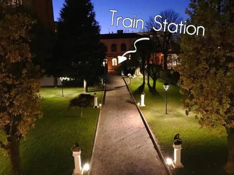 Night, Garden, Street view