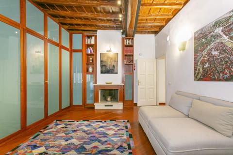 Library, Bedroom, fireplace, wardrobe