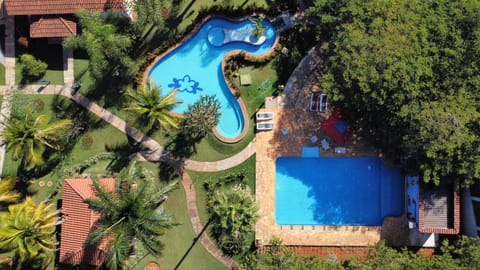 Day, Natural landscape, Bird's eye view, Garden, Garden view, Pool view, Swimming pool