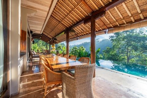 Patio, View (from property/room), Balcony/Terrace, Seating area, Dining area, Garden view, Pool view, Area and facilities, Swimming pool