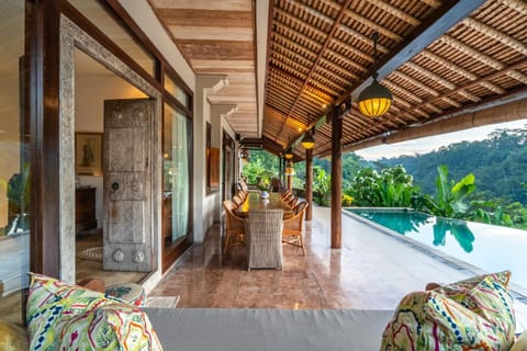 Patio, View (from property/room), Balcony/Terrace, Dining area, Garden view, Pool view, Swimming pool