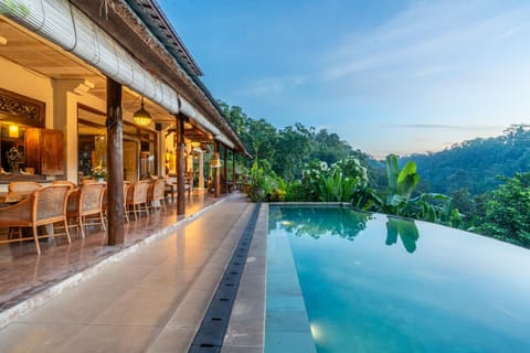 Patio, View (from property/room), Balcony/Terrace, Seating area, Dining area, Garden view, Pool view, Swimming pool