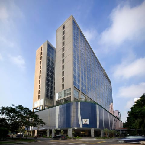 Property building, Facade/entrance, Bird's eye view