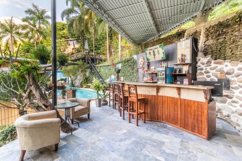 Natural landscape, Lounge or bar, Pool view, Swimming pool, Swimming pool