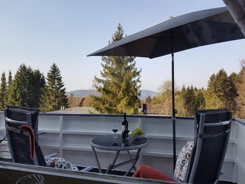 Balcony/Terrace, Mountain view