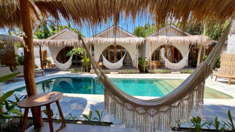 Patio, Day, Pool view, Swimming pool, Swimming pool, sunbed