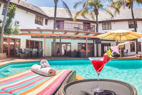 Patio, Pool view
