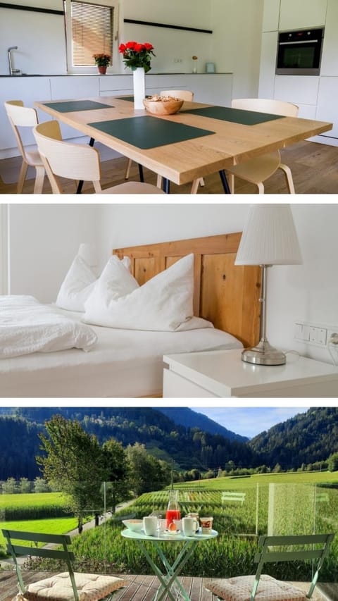 Dining area, Bedroom, Mountain view