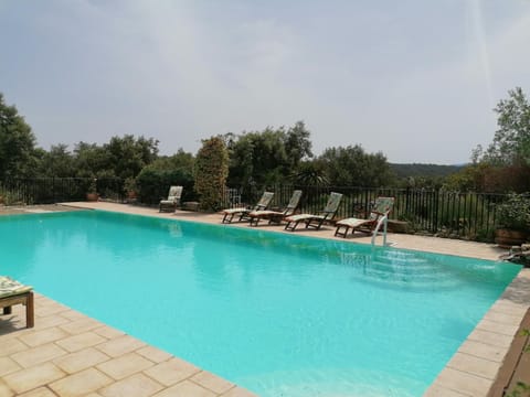 Pool view, Swimming pool, sunbed