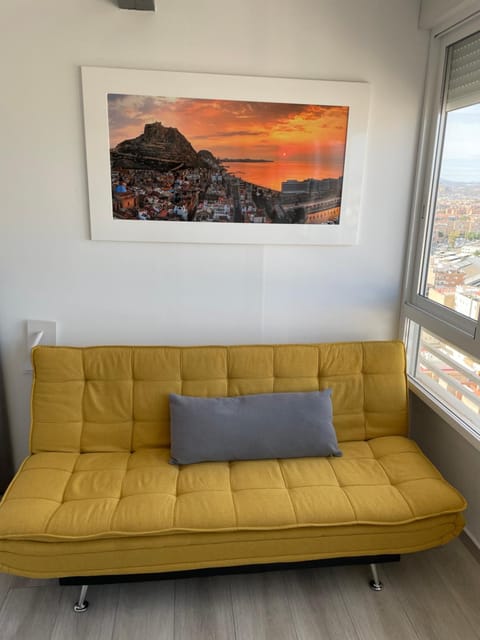 Living room, Seating area, Mountain view
