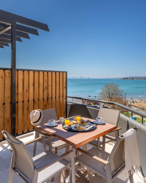 Day, Natural landscape, View (from property/room), Balcony/Terrace, Beach, Sea view