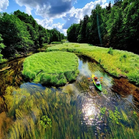Natural landscape, Canoeing, Canoeing, Hiking