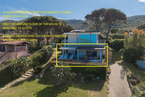 Villetta Biodola Beach Villa in Tuscany