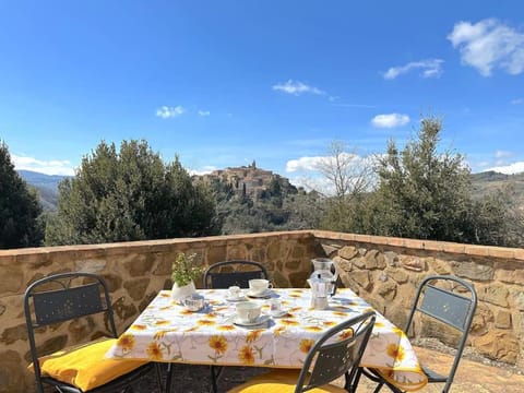 Patio, Day, Natural landscape, View (from property/room), Balcony/Terrace, Dining area, Mountain view