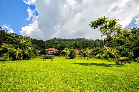 Garden, Lake view
